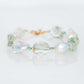 Baroque Pearl and Green Amethyst Bracelet SB22