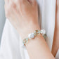 Baroque Pearl and Green Amethyst Bracelet SB22