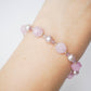 Pearl and Pink Amethyst Bracelet SB6