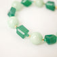 Green Jade & Green Onyx Nugget Bracelet SB8