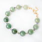 Jade with Iolite Accent Bracelet SB9