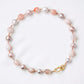 Pearl and Sakura Agate Necklace SN14