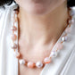 Pearl and Sakura Agate Necklace SN14