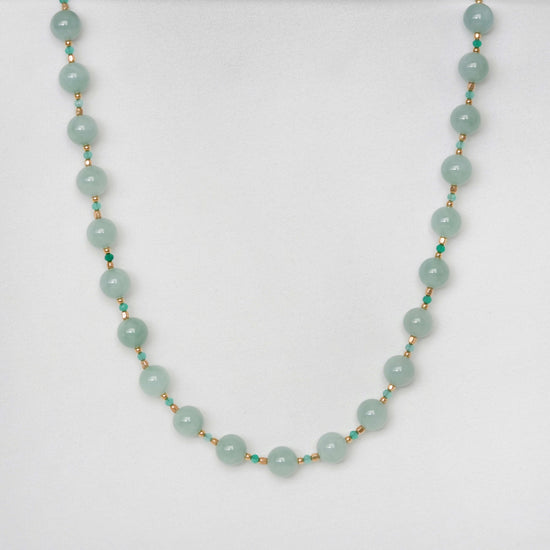 Green Jade Necklace SN15