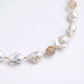 Baroque Pearl and Golden Rutilated Quartz Necklace SN23