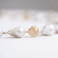 Baroque Pearl and Golden Rutilated Quartz Necklace SN23