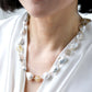 Baroque Pearl and Golden Rutilated Quartz Necklace SN23