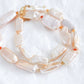 Peach Biwa Pearl Necklace SN24