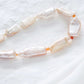 Peach Biwa Pearl Necklace SN24