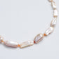 Peach Biwa Pearl Necklace SN24