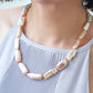 Peach Biwa Pearl Necklace SN24