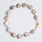 Golden Purple Keshi Pearl Necklace SN8