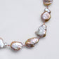 Golden Purple Keshi Pearl Necklace SN8