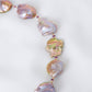 Golden Purple Keshi Pearl Necklace SN8