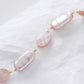 Biwa Pearl and Pink MOP Necklace SN9