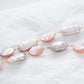 Biwa Pearl and Pink MOP Necklace SN9