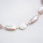 Biwa Pearl and Pink MOP Necklace SN9