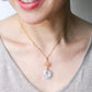Petite Peranakan Jade and Spinel Vine Necklace - SPJN5