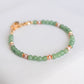 Jade with Blush Pearl Accent Bracelet