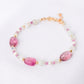 Pink Tourmaline Nugget Bracelet