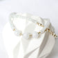 White Jade Choker Accent Necklace JAC3