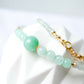 Green Jade Choker Accent Necklace JAC2