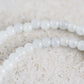 Tiny White Jade Choker Necklace