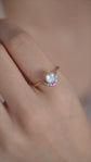 Moonstone Cradle Ring - 1552MRR