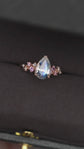 Moonstone Stardust Ring - 1555MRR