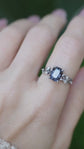 Grey Spinel Lumina Ring - 14K White Gold 1550SRW