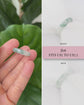 BACKORDER: Love Knot & XOX Jade Ring