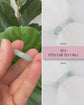 BACKORDER: Love Knot & XOX Jade Ring