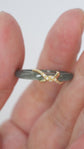 Together Jade Ring - 14K Yellow Gold