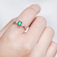 Emerald Radiant Ring - 1253ERR