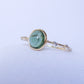 Moss Green Tourmaline Cabochon Ring - 1293TRY