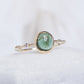 Moss Green Tourmaline Cabochon Ring - 1293TRY