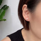 Freshwater Pearl Ear Studs in 14K Gold -6-6.5mm