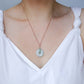 Jade with Green Onyx Vine Necklace