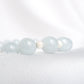 Arctic Blue Jade Bracelet B2123