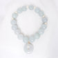 Arctic Blue Jade Bracelet B2123