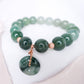 Forest Green Jade Bracelet B2129