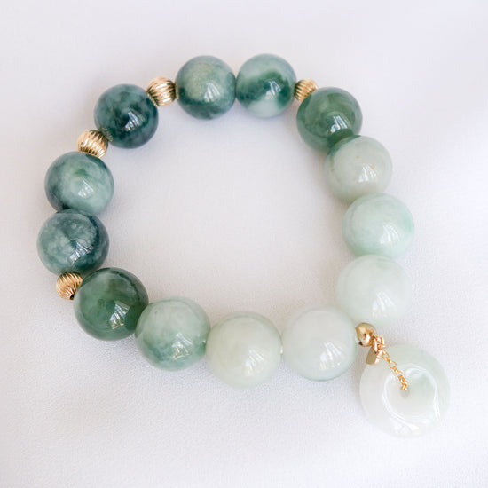 Ombre Unique Jade Bracelet B2149