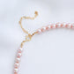 Blush Pearl Choker Necklace