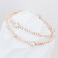 Petite Pearl Choker Interval Necklace