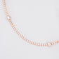 Petite Pearl Choker Interval Necklace