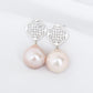 Blush Baroque Pearls with Peranakan Ear Studs - BPE10