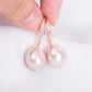 Blush Baroque Pearls Hook Earrings - BPE58