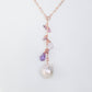 3 Way Asymmetrical Baroque Pearl Necklace - BPN5R