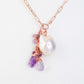 3 Way Asymmetrical Baroque Pearl Necklace - BPN5R