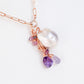 3 Way Asymmetrical Baroque Pearl Necklace - BPN5R